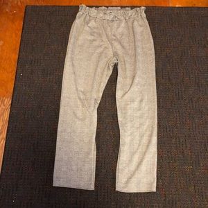 Plaid stretchy pants